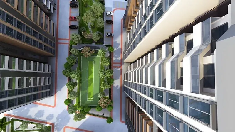 Box Cricket Pitch at First City MIHAN
